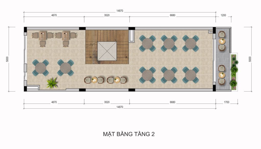 Mặt bằng điển hình Lighthouse Bavella Green Park sàn 2